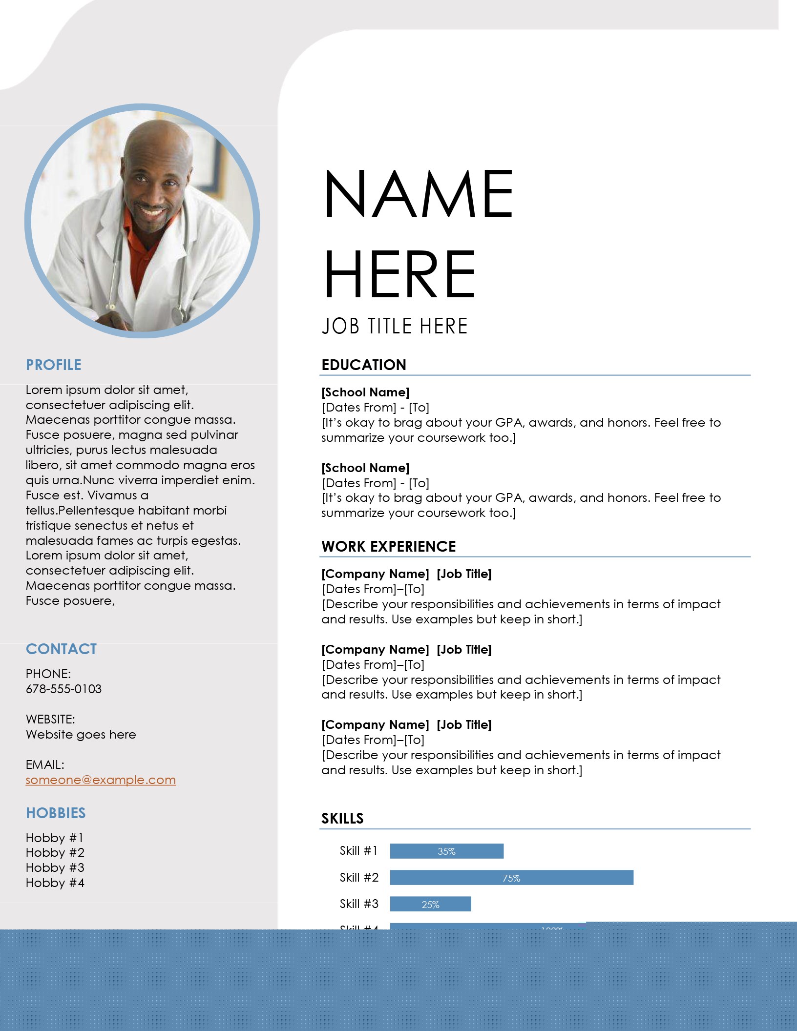 Unlock Your Career Potential with 283 Free Resume Templates In Microsoft Word