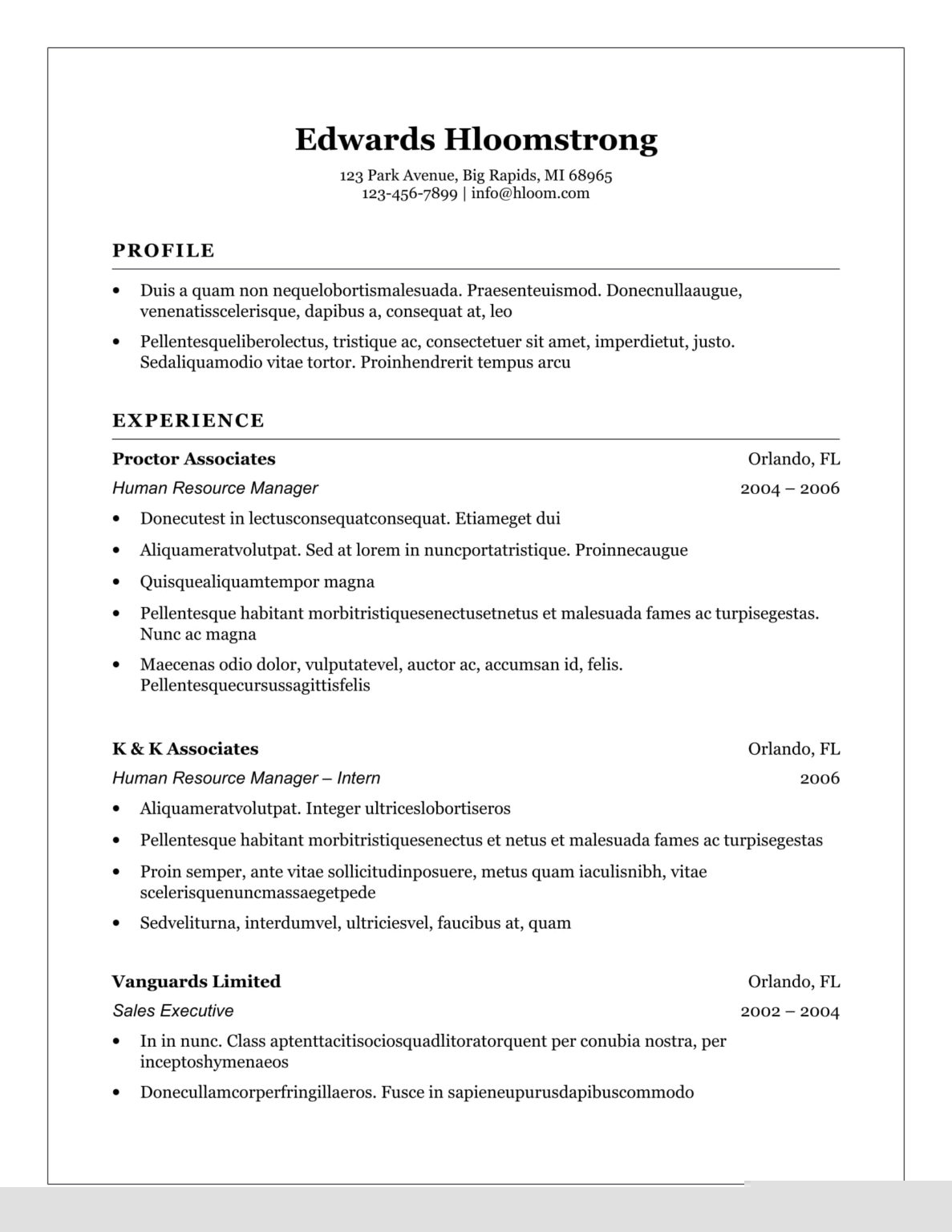 Creating Your Career Path: A Guide to Using the Basic Resume Template Microsoft Word