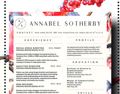 Enhance Your Job Hunt with Beautiful Microsoft Word Resume Templates
