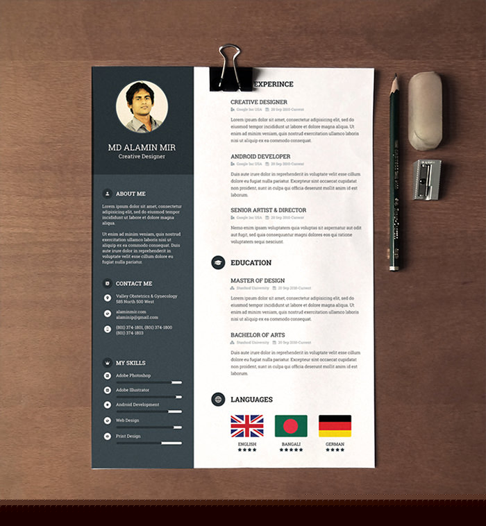 Explore Stunning Beautiful Resume Templates For Word to Elevate Your Job Application