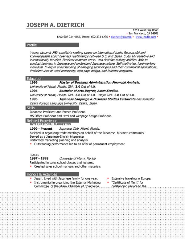 Discover the Best Free Resume Templates on Yahoo Answers for Your Job Search