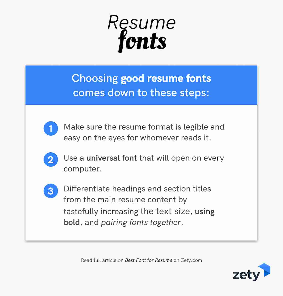 Discovering the Best Resume Font Pages for a Professional Edge
