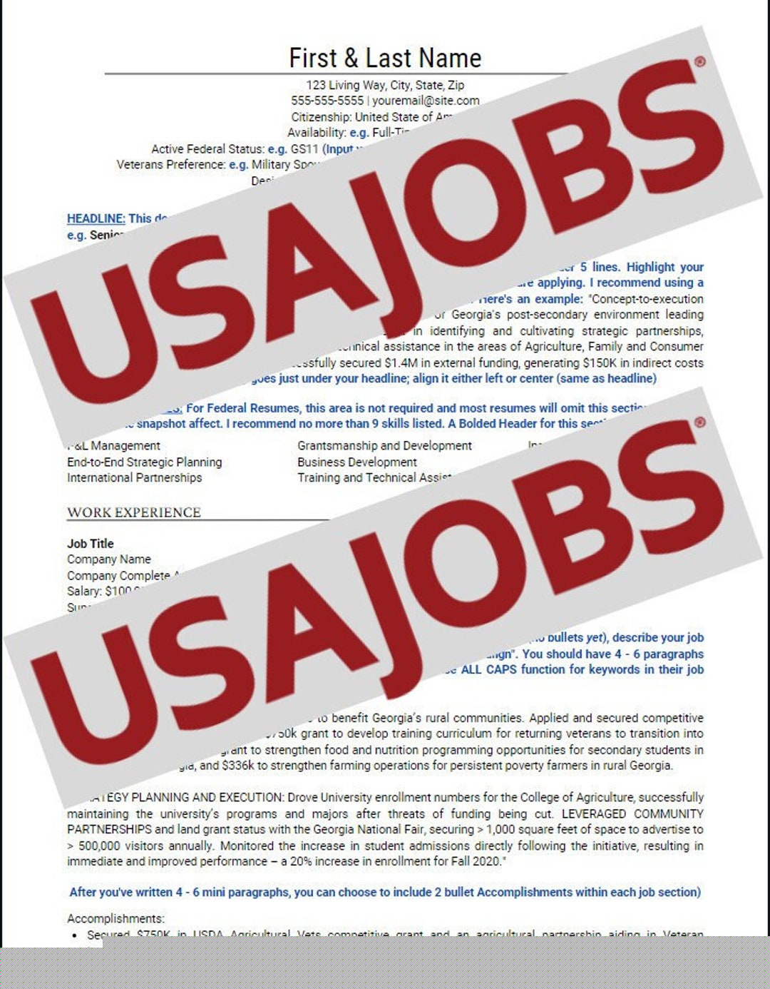 Unlocking Success: The Best Resume Format Usajobs for Your Federal Job Application