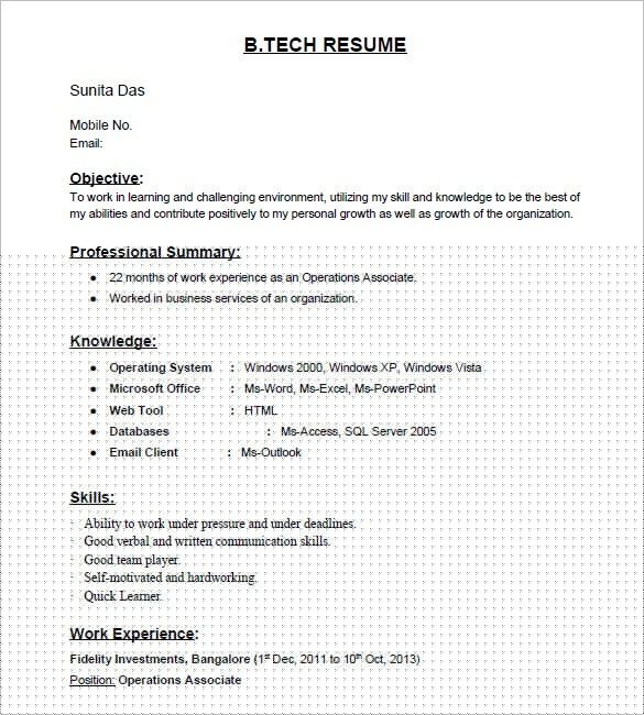 Explore the Best Resume Template Quora Users Recommend for Job Success
