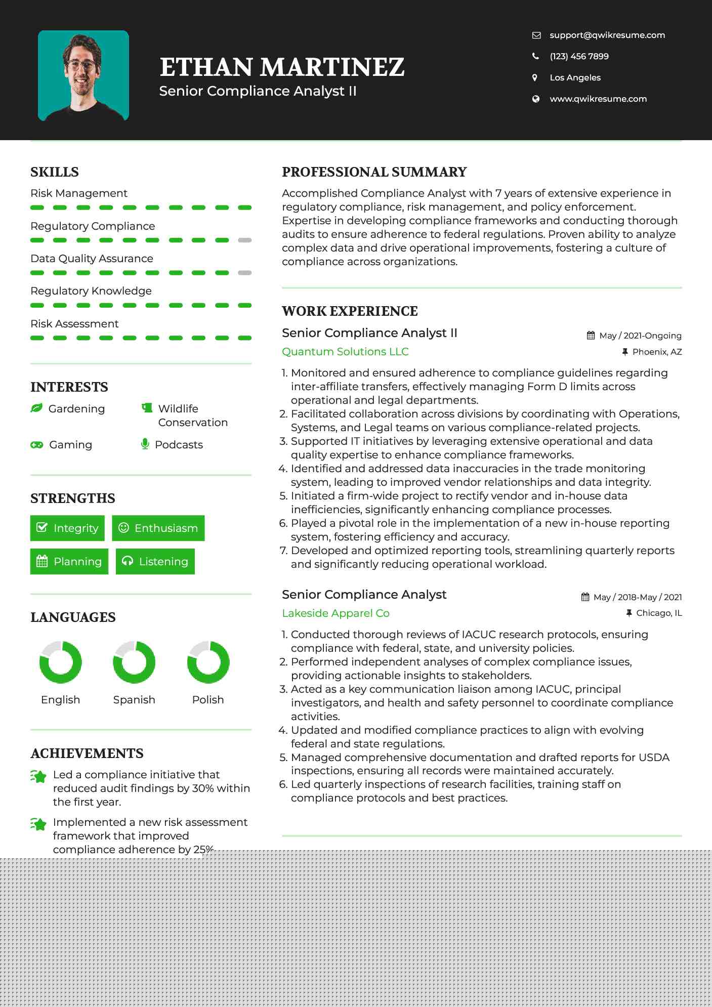 Crafting the Perfect Business Analyst Compliance Resume: Tips and Strategies for Success
