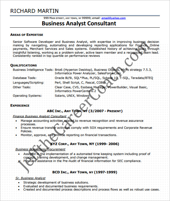 Essential Tips for Crafting an Outstanding Business Analyst Graduate Resume