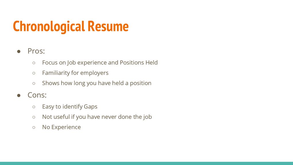 Understanding Chronological Resume Disadvantages: Why This Format May Not Be Right for You