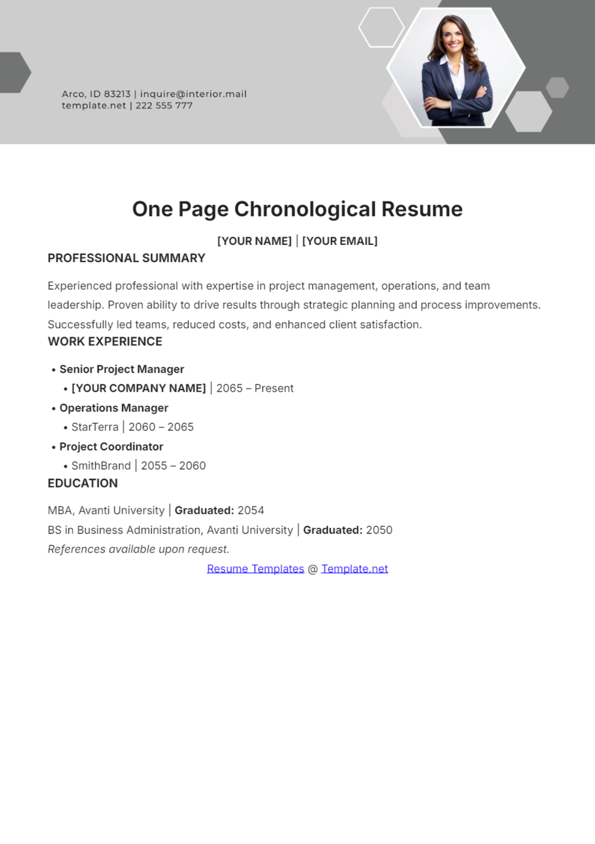 Maximize Your Job Search with a Chronological Resume Generator