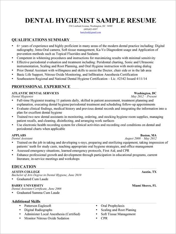 Create Your Perfect Dental Assistant Resume Free: Tips and Templates