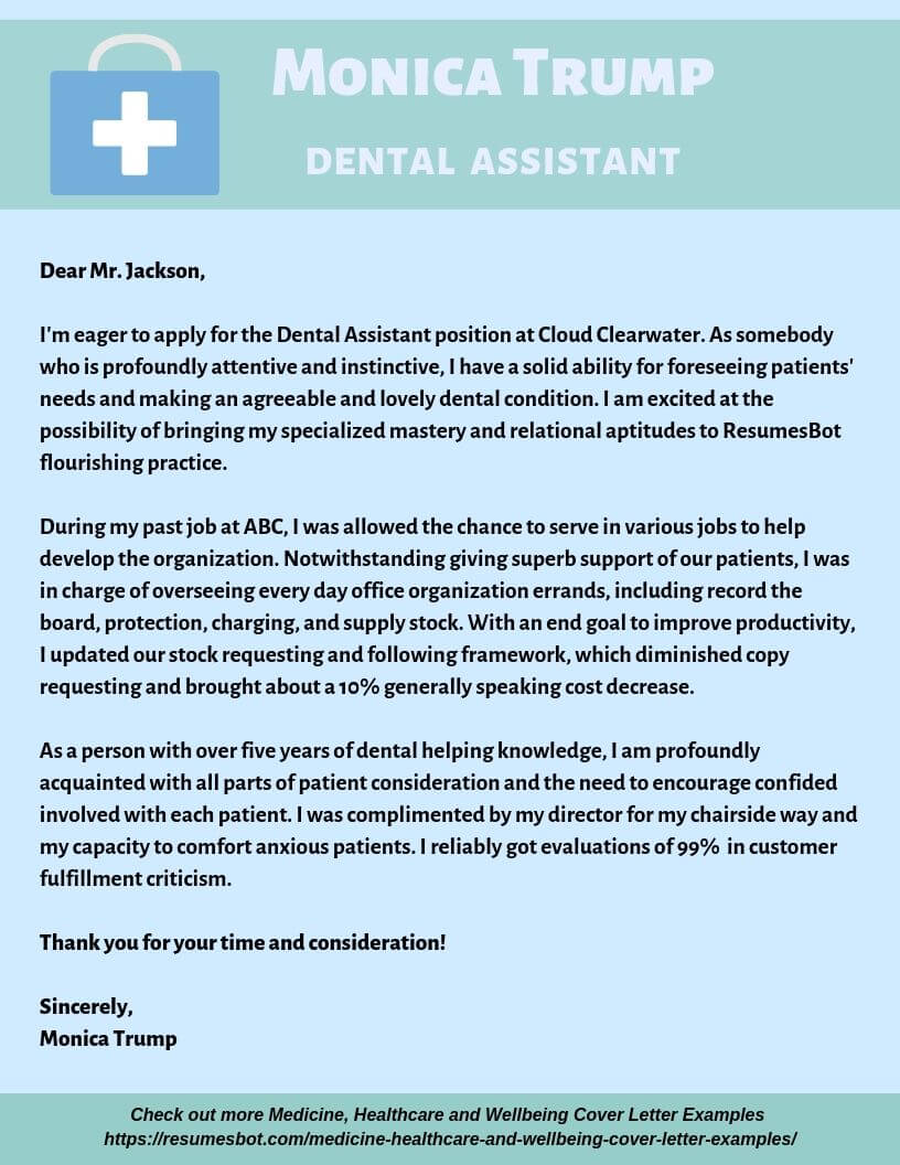 Crafting the Perfect Dental Assistant Resume Letter: Tips and Examples