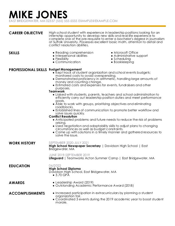 Unlock Your Career Potential with a Functional Resume Template For Education