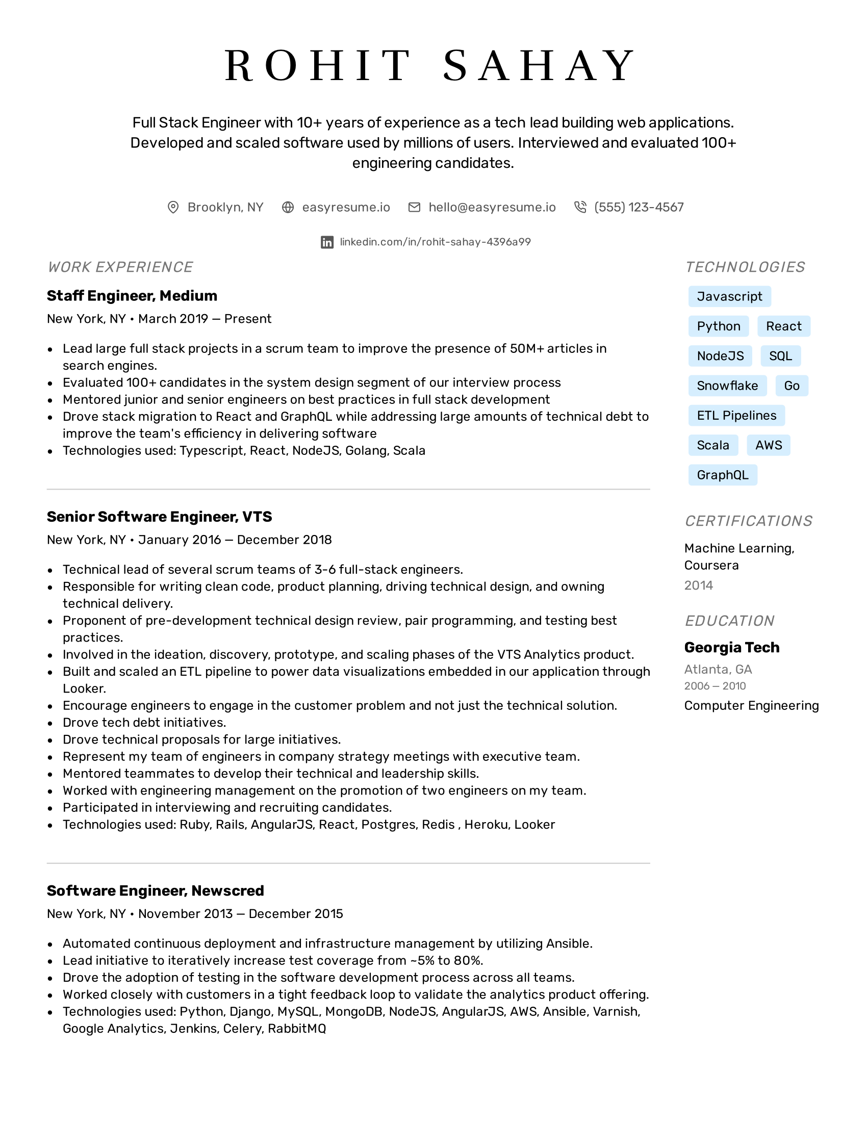 Unleashing Your Potential: Good Resume Accomplishment Examples That Make You Stand Out