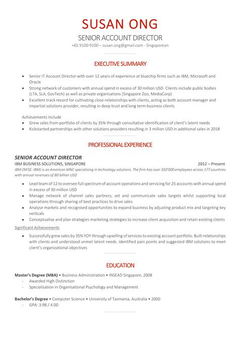 Discover the Secrets to a Good Resume Sample In Singapore