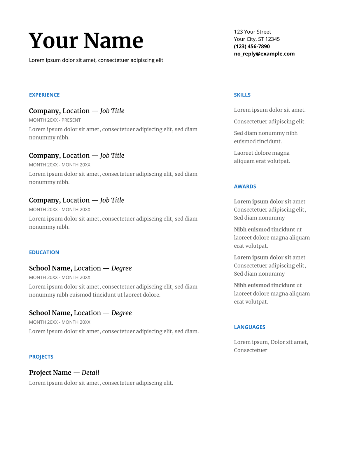 Create a Professional CV with Ease: Exploring the Google Docs Resume Maker
