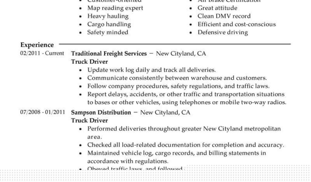 Unlock Your Potential with a Live Career Driver Resume