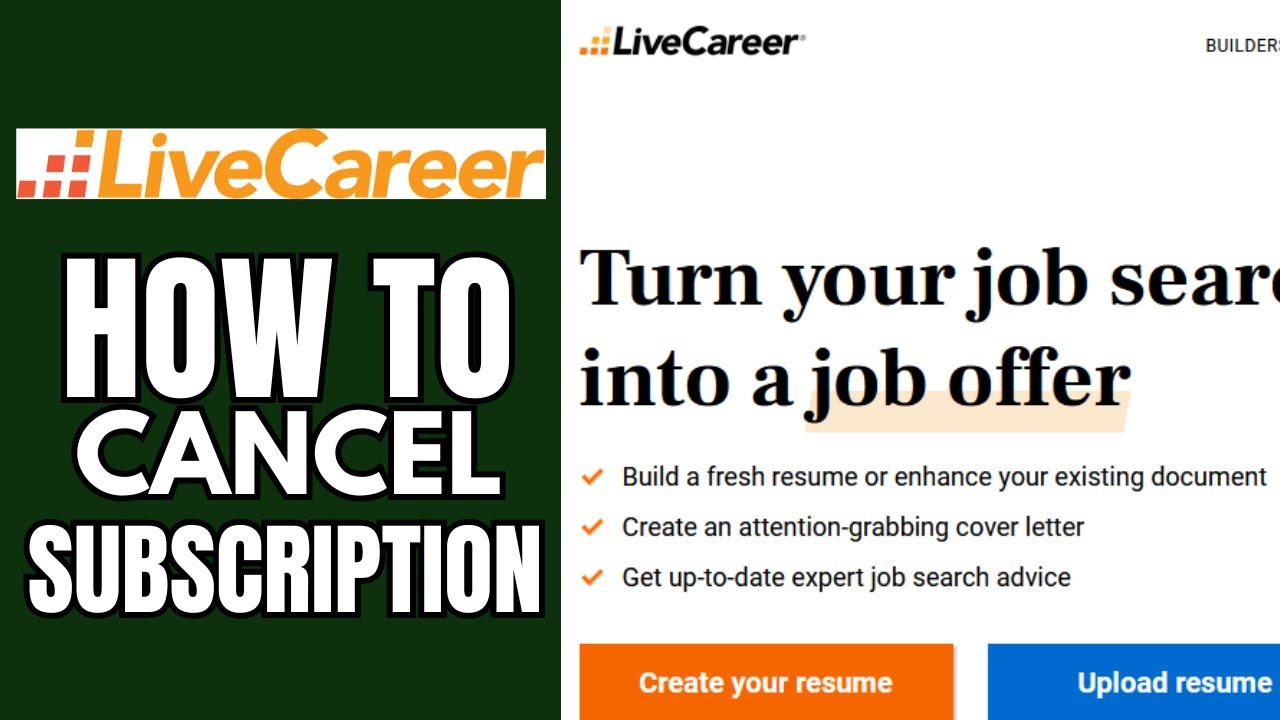 How to Easily Navigate the Livecareer Resume Cancel Subscription Process