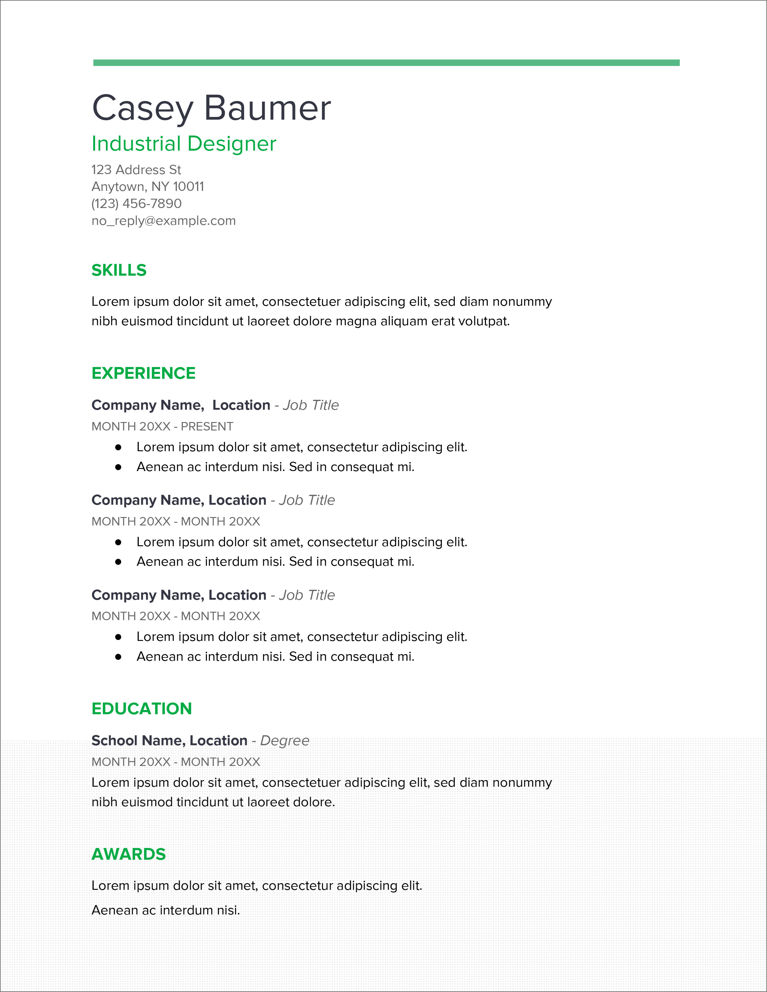 Enhance Your Career Chances with Microsoft Job Resume Templates