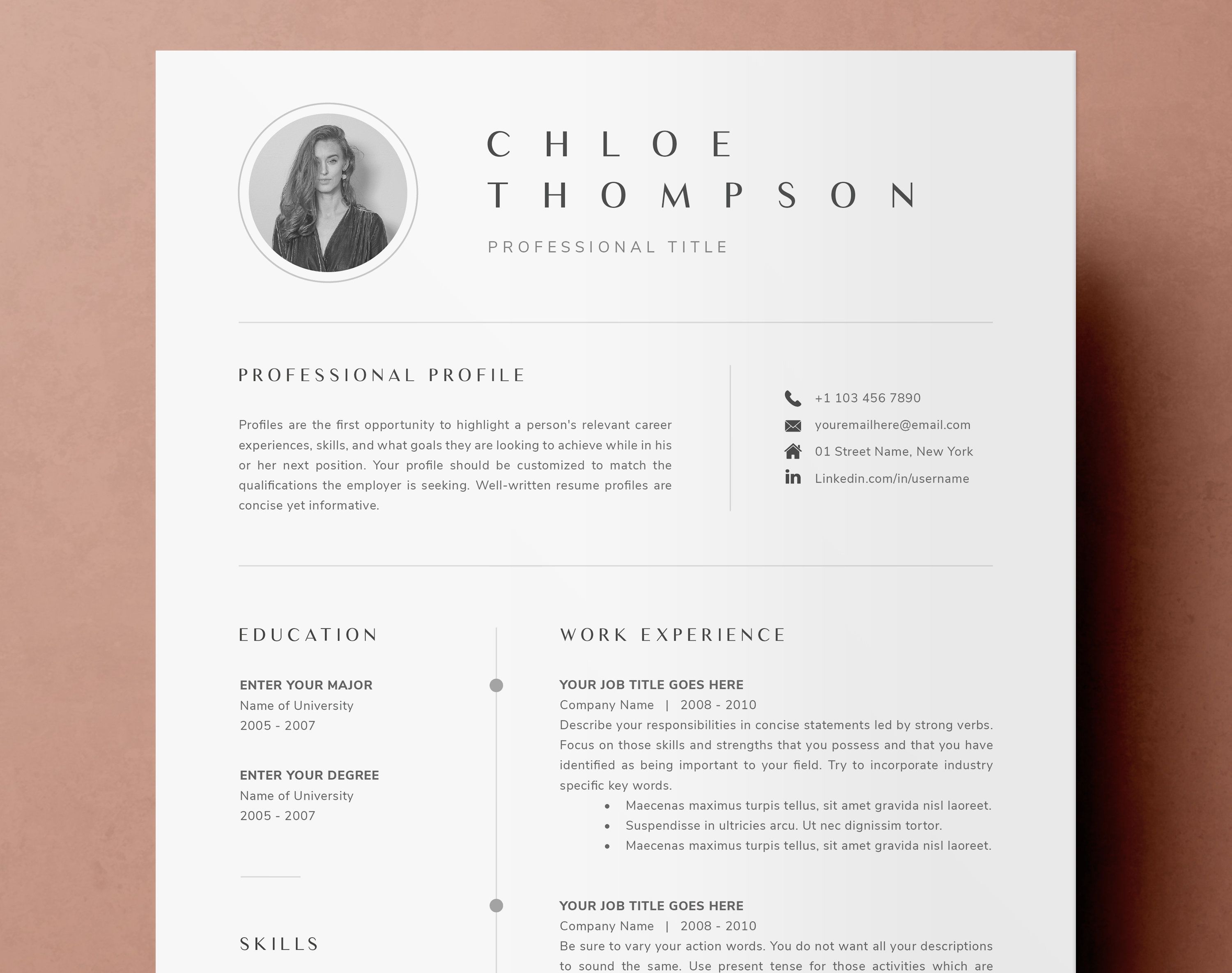 Maximize Your Job Prospects with Microsoft Office Resume Templates For Mac