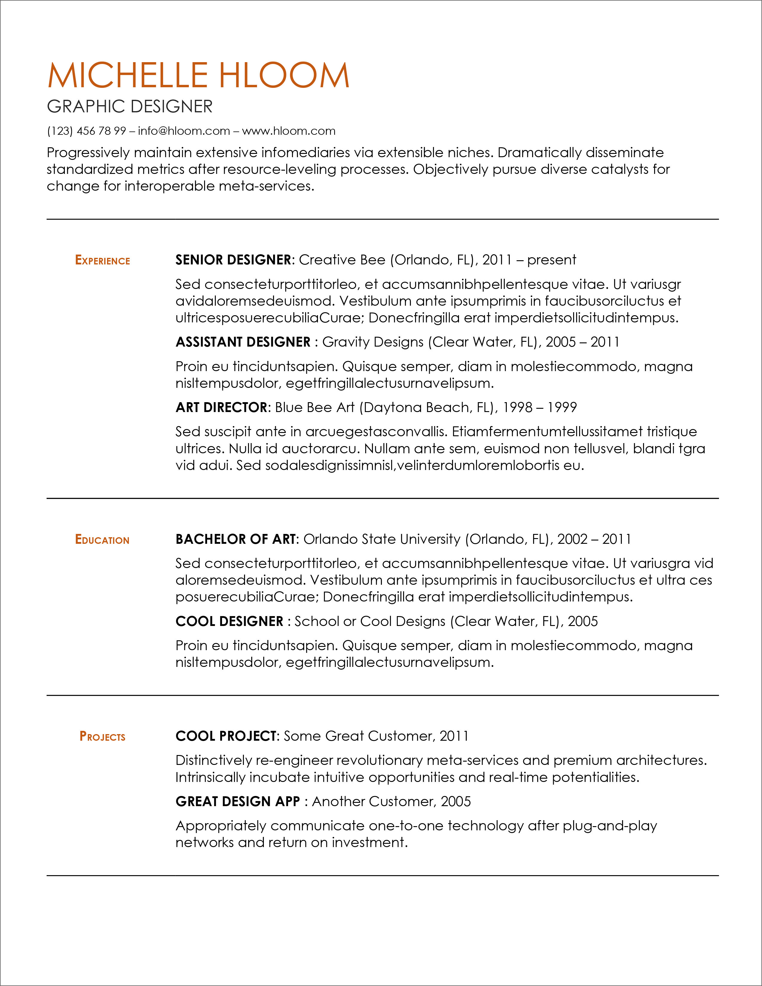 Elevate Your Job Search with Microsoft Professional Resume Templates 2014
