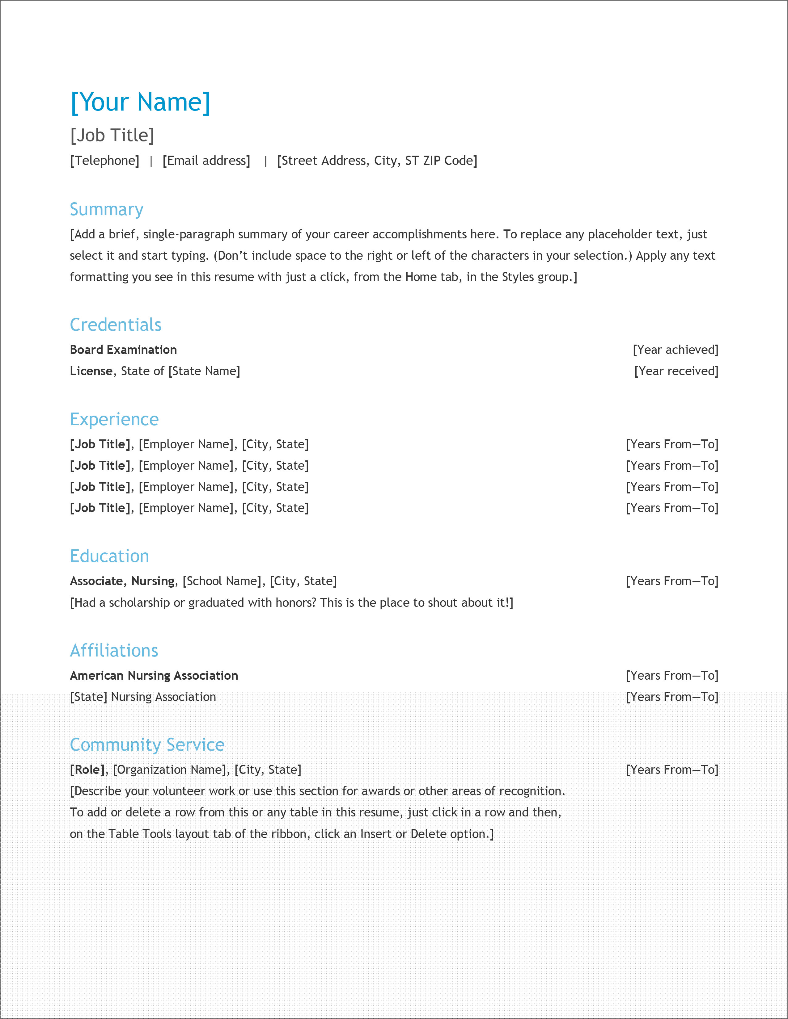 Enhance Your Job Search with Microsoft Simple Resume Templates
