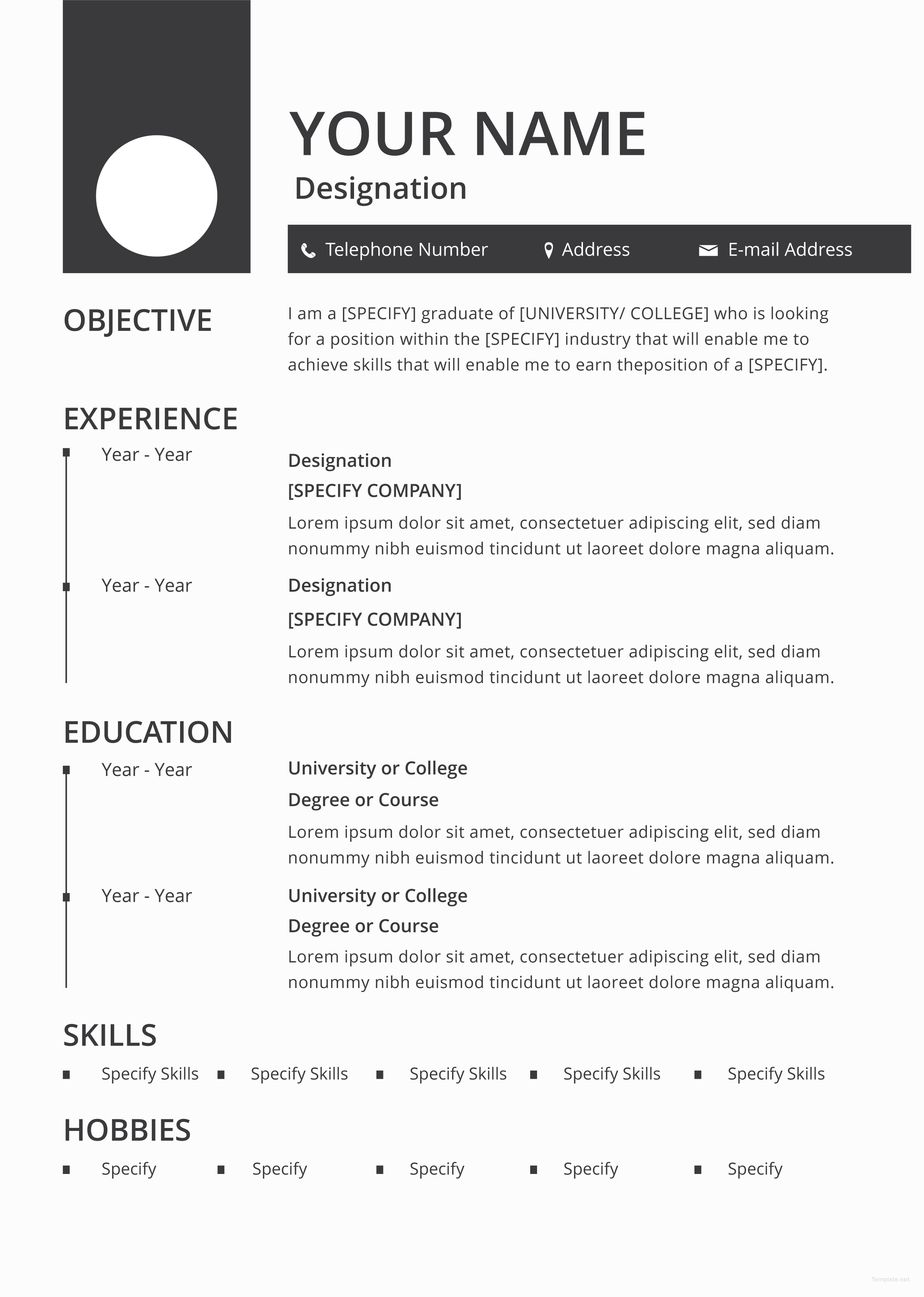 Exploring the Issues of Microsoft Word Resume Template Not In English: Solutions and Alternatives