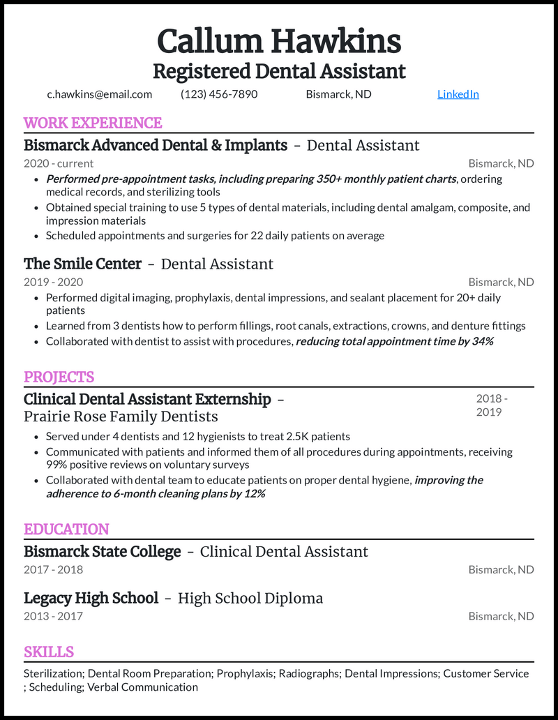 Crafting the Perfect New Dental Assistant Resume: Tips and Examples