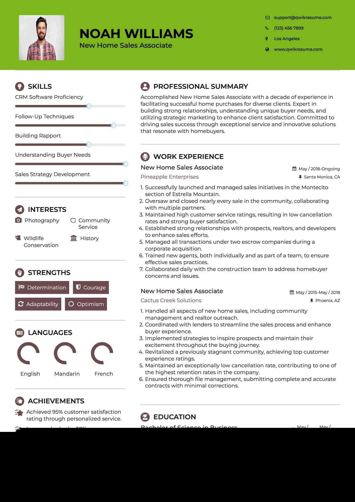 Crafting the Perfect New Home Sales Associate Resume: Tips and Examples
