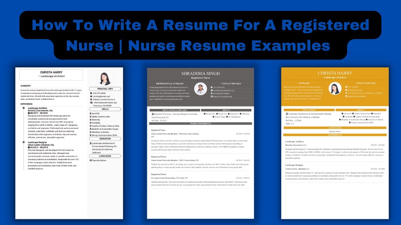 Craft Your Future: The Ultimate Guide to Using a Nurse Resume Builder Free