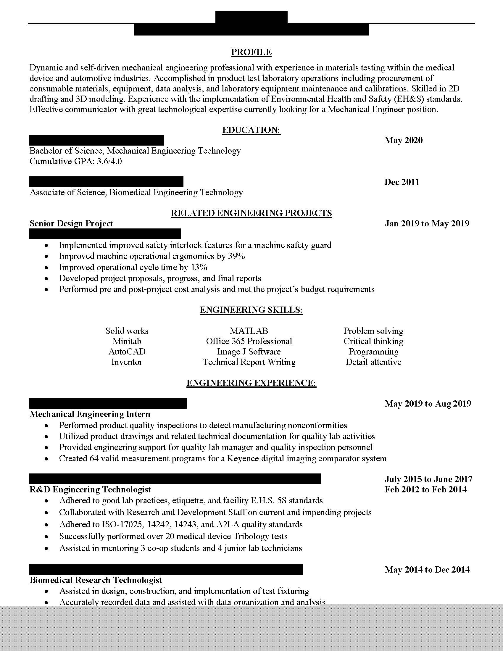 Crafting the Perfect Reddit Resume: A Guide for Mechanical Engineers