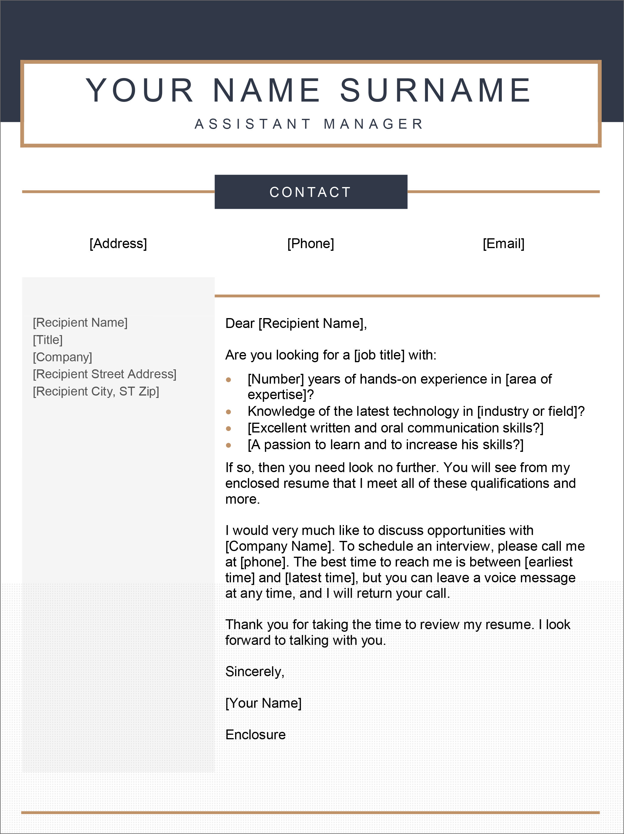 Essential Guide to Resume Cover Letter Templates For Word
