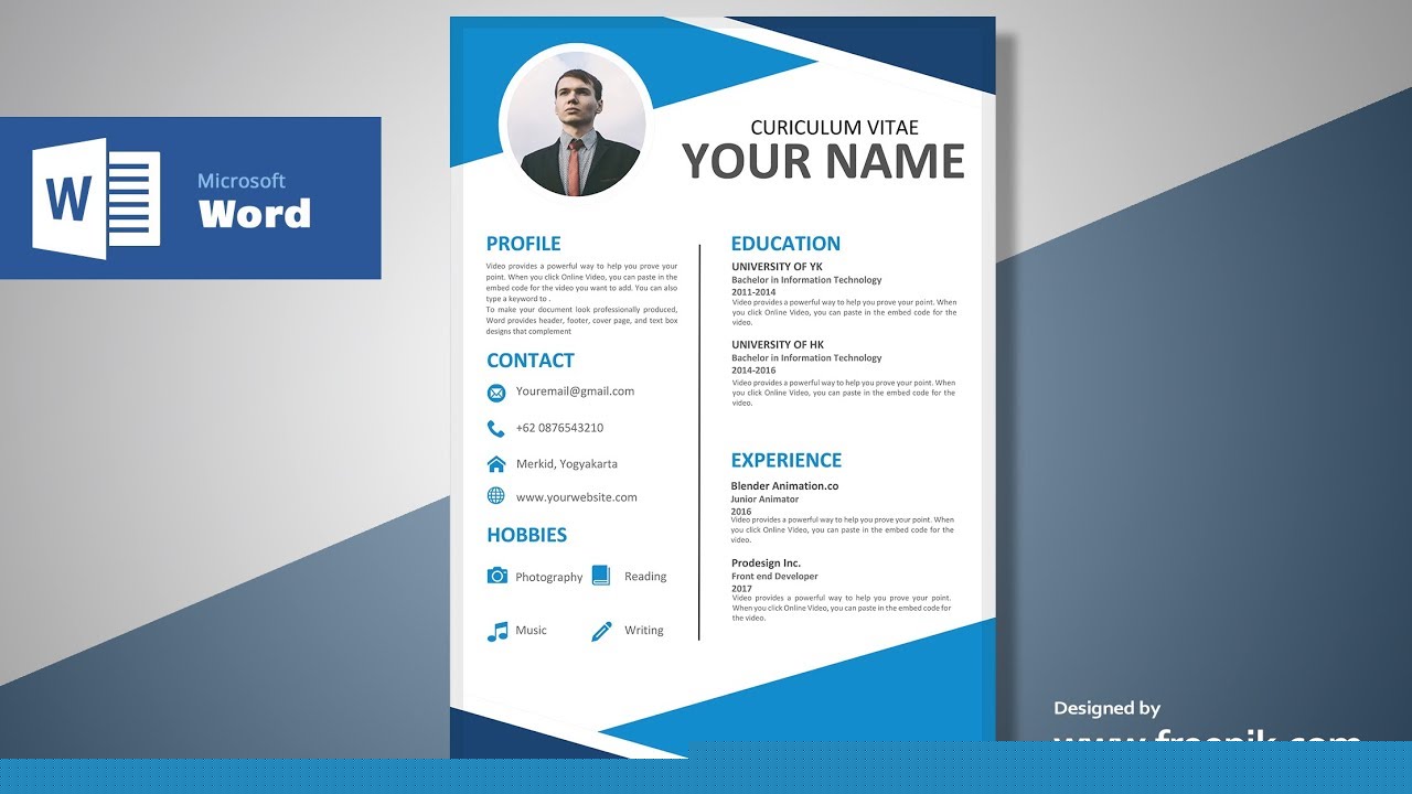 Mastering Resume Design Microsoft Word: Tips and Templates for a Standout CV