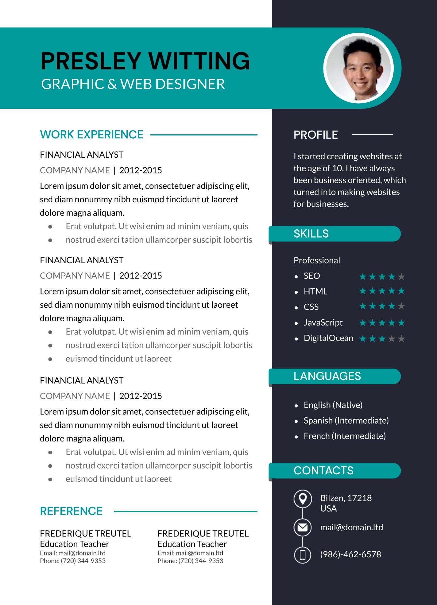 Elevate Your Job Search with Stunning Resume Design Online