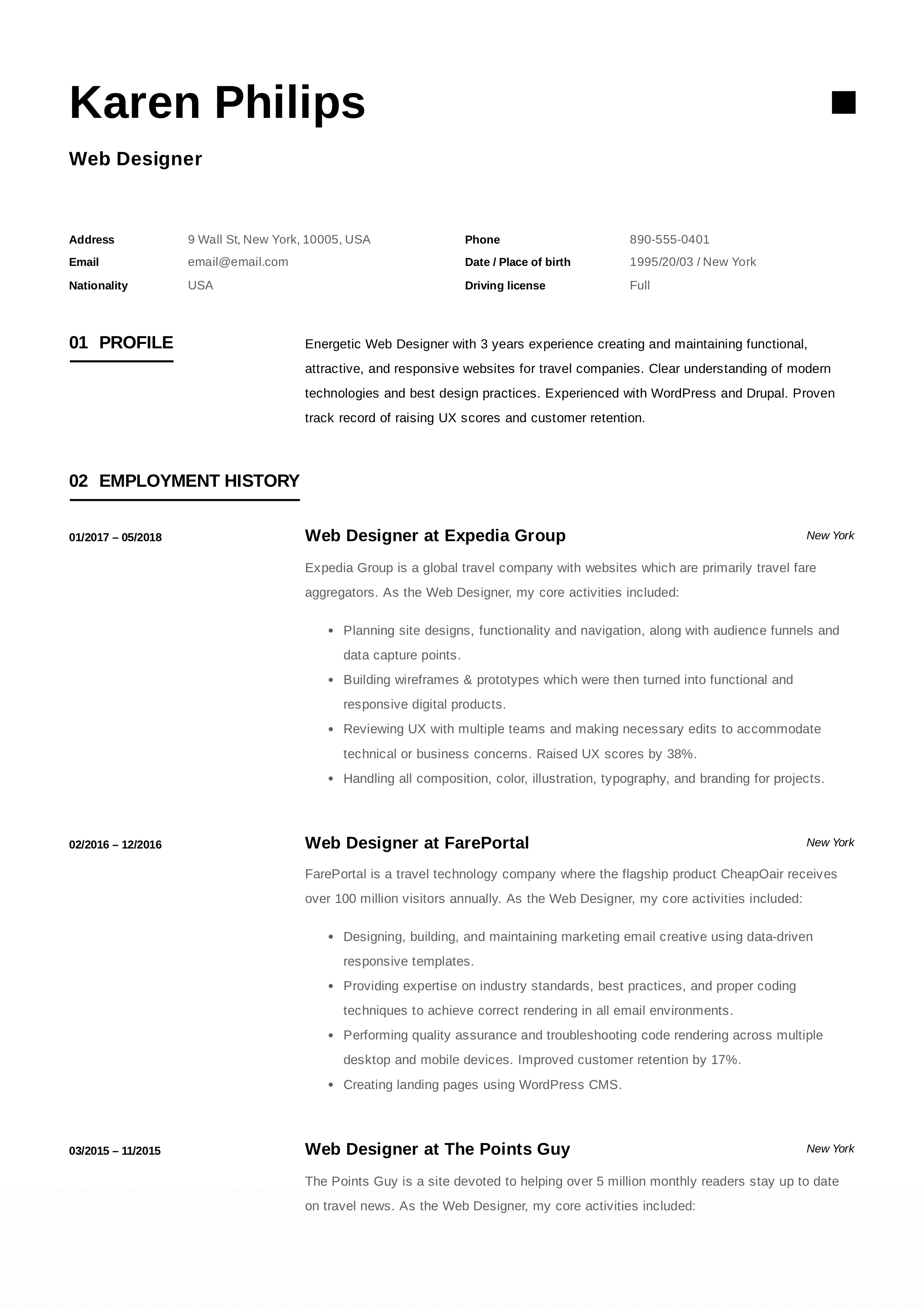 Mastering Your Career with Stunning Resume Design Web: Tips and Trends