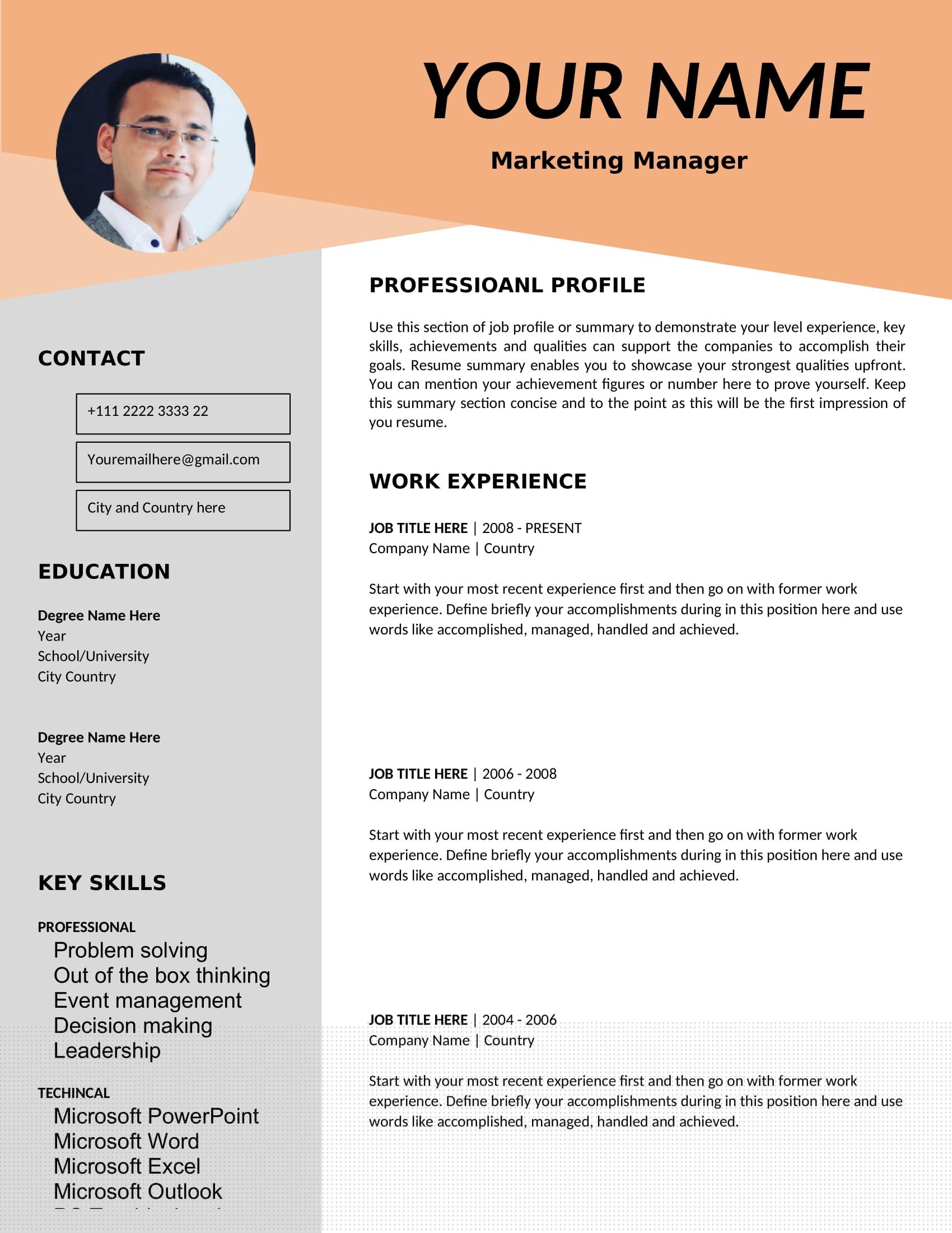 Essential Guide to Choosing the Best Resume Format For Job Word File
