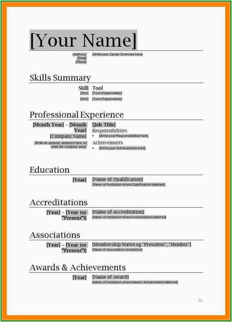Ultimate Guide to Resume Format Microsoft Word 2007 Download: Tips and Templates