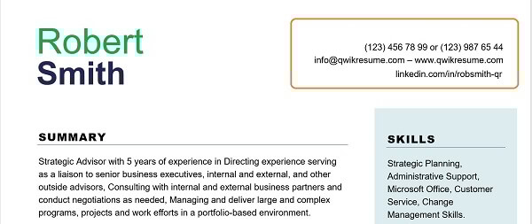 Crafting a Professional Resume Header Without Address: Key Tips and Best Practices