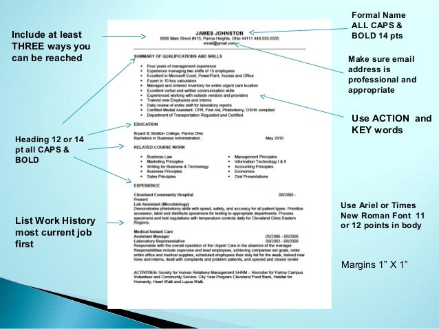 Enhance Your Job Application: The Impact of Resume Headings All Caps