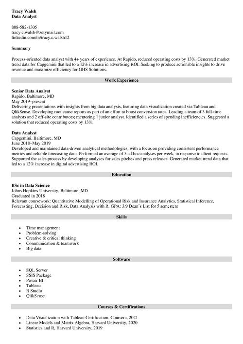 Understanding Resume Headings Order: A Guide to Structuring Your Resume Effectively