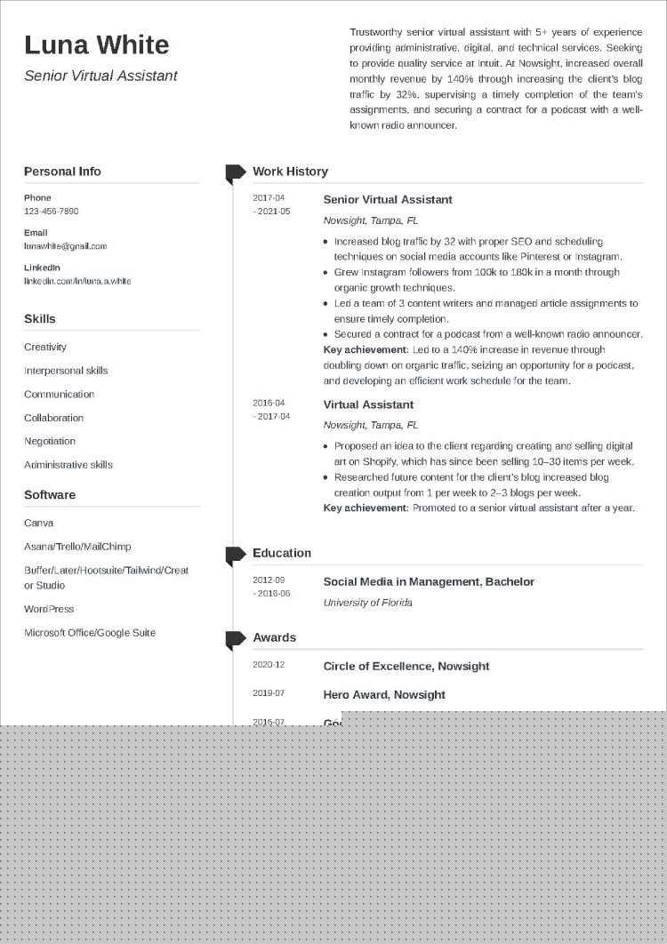 Creative Resume Outline Ideas to Make Your Application Stand Out