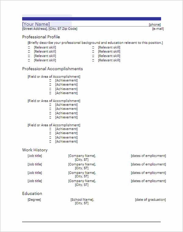 Creating an Effective Resume Outline On Word: A Step-by-Step Guide