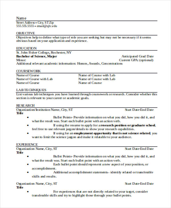 Top Resume Samples Experienced Professionals Should Consider for Their Next Job Application