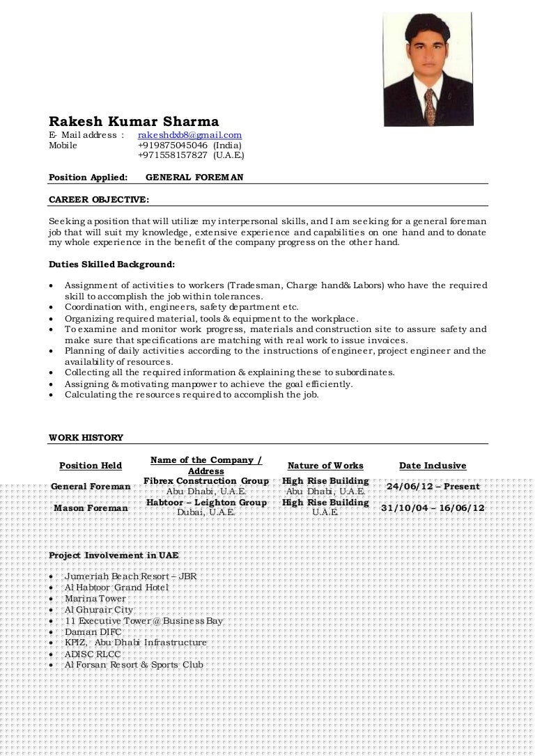 Top Resume Samples UAE: Crafting Your Path to Career Success