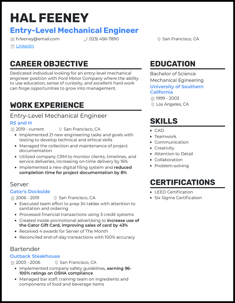 Essential Resume Summary Example Mechanic: Crafting the Perfect Snapshot of Your Skills