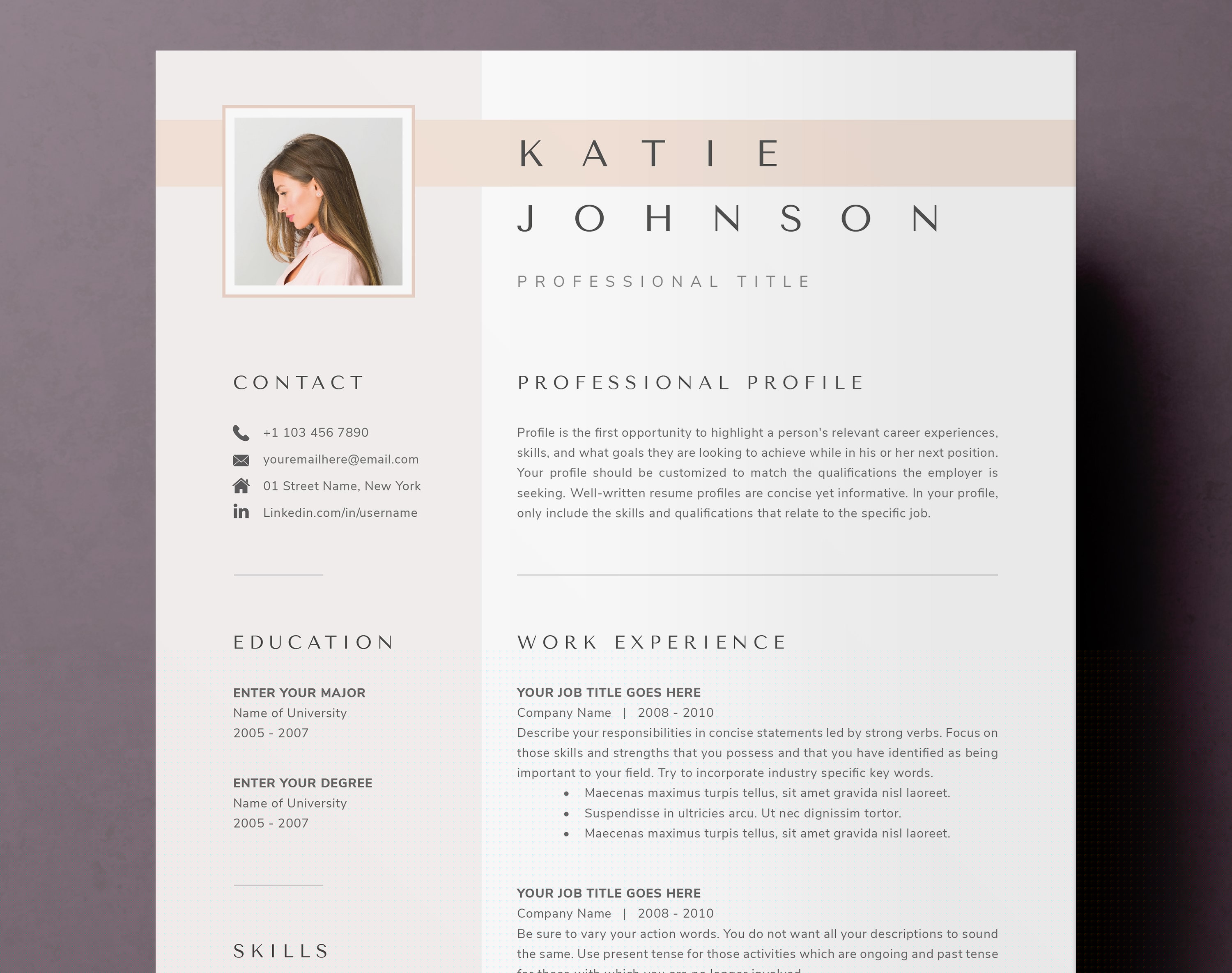 Essential Guide to Using Resume Template Microsoft Word For Mac