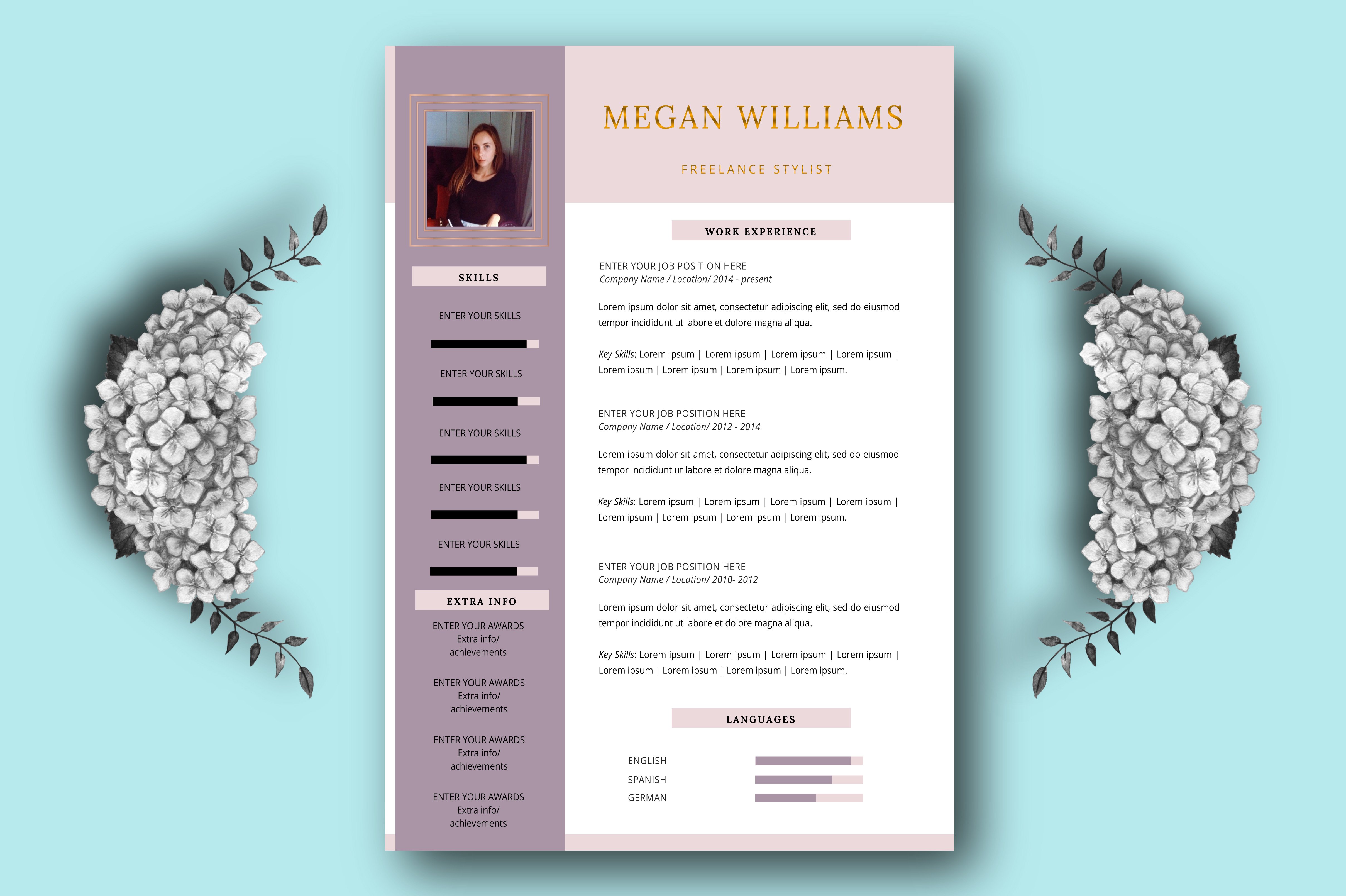 Unleash Your Creativity with Resume Templates Word Creative: Stand Out in the Job Market