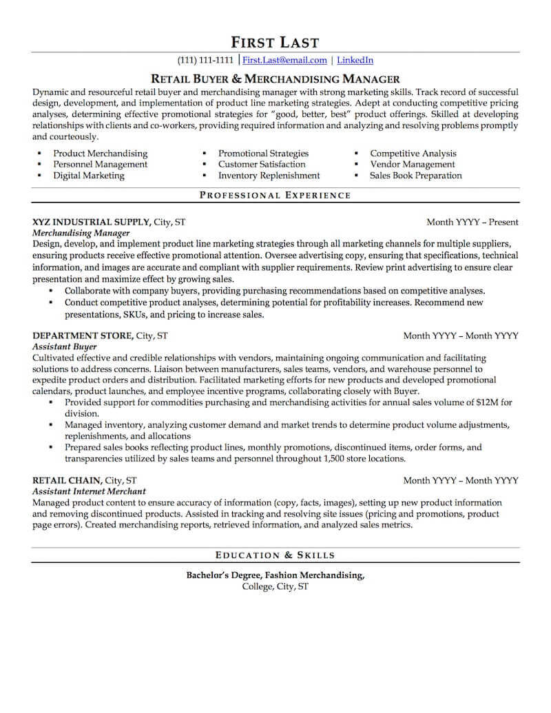 Crafting the Perfect Retail Industry Resume Objective: Tips and Examples