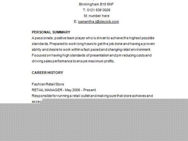 Essential Guide to Crafting a Winning Retail Resume: Explore the Best Retail Resume Format PDF