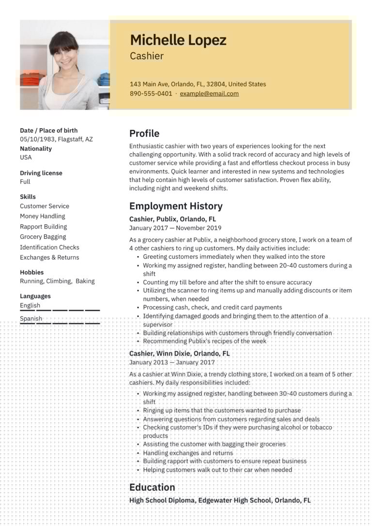 Unlock Your Dream Job with Our Comprehensive Retail Resume Free Download