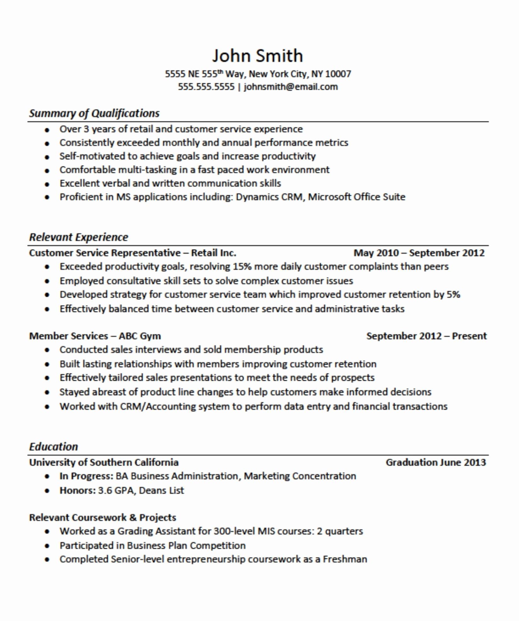 Crafting a Winning Retail Resume No Work Experience: Tips and Examples for Job Seekers
