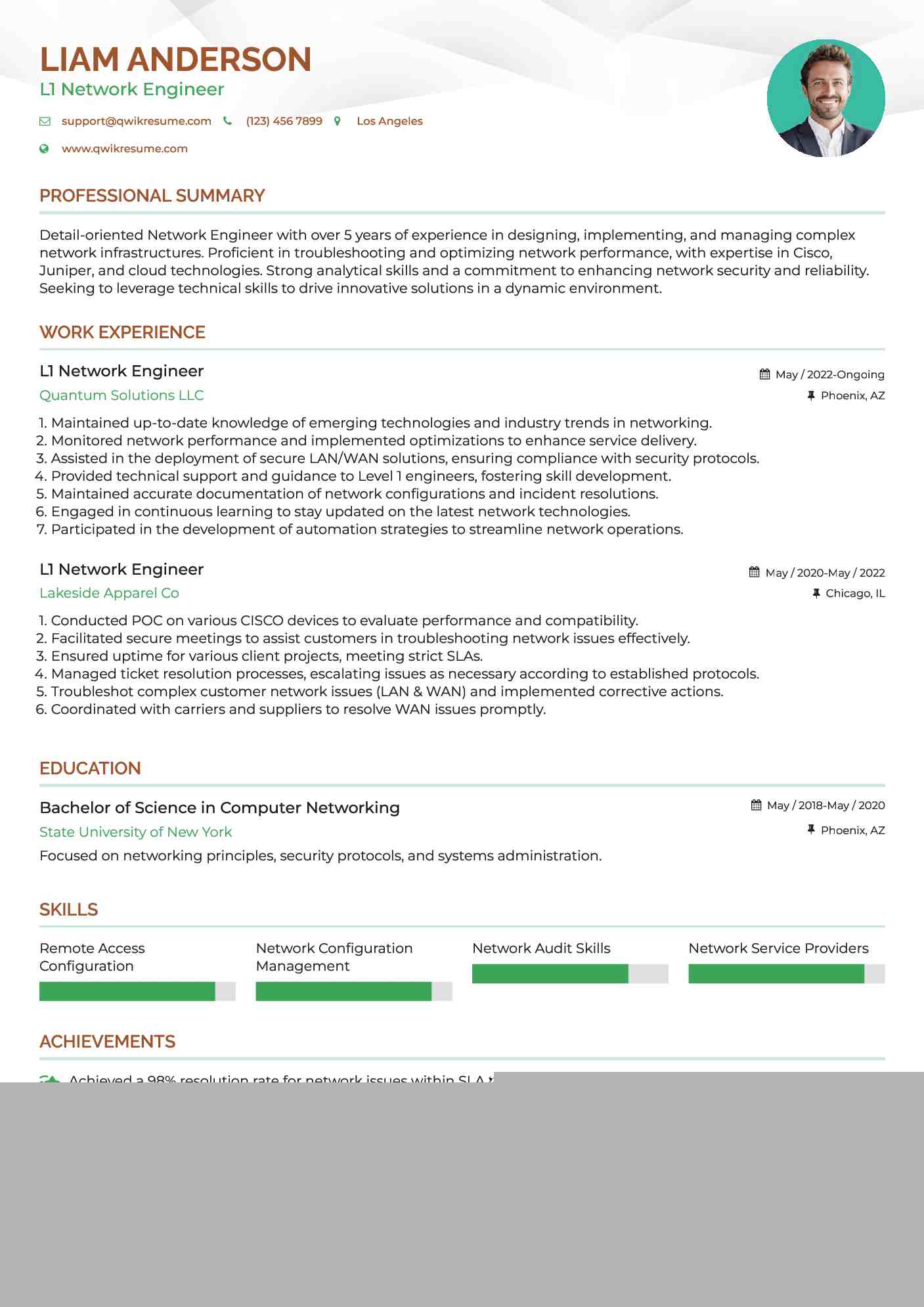 Crafting an Impressive Server L1 Resume: Tips and Examples